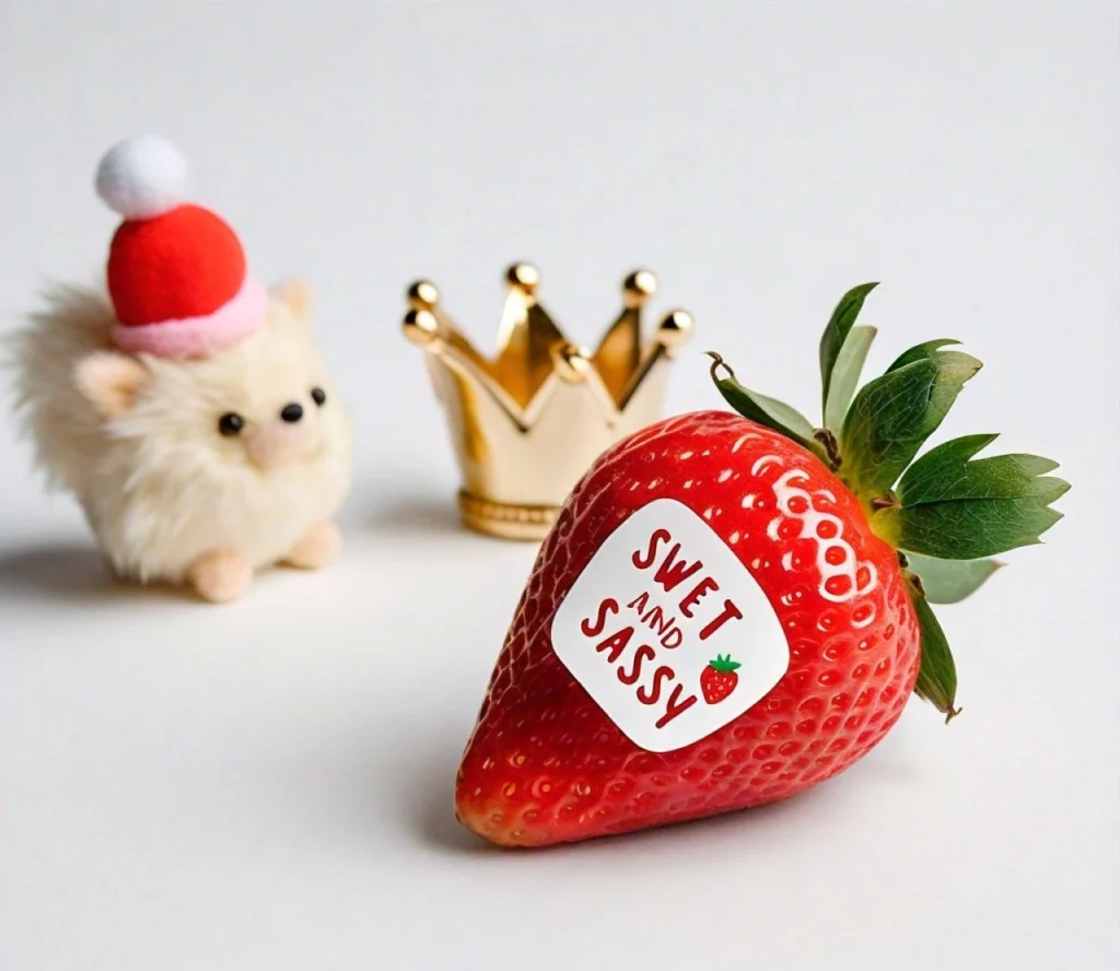 Funny Strawberry Names for Sweet Silliness