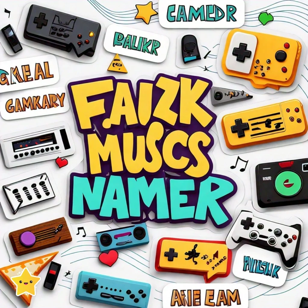 Music Themed Funny Gamer Names