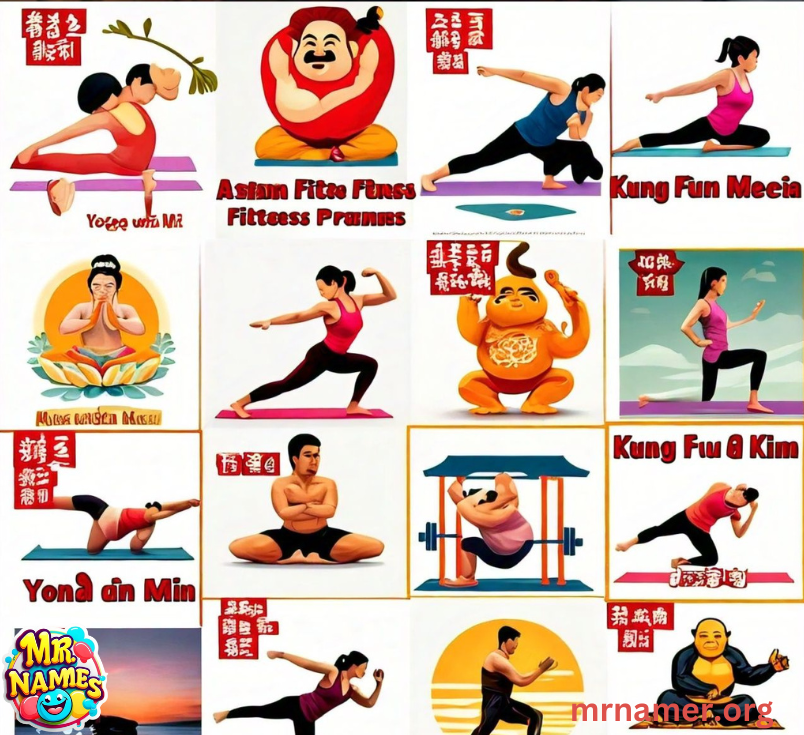 Comedic Asian Names for Fitness Programs