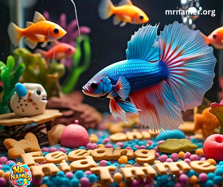 Fin-tastic Food Frenzy & Betta Bites Funny Betta Fish Names Inspired by Food