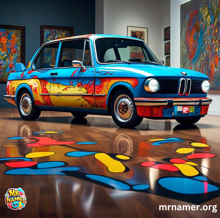 Funny BMW Names for Art Enthusiasts