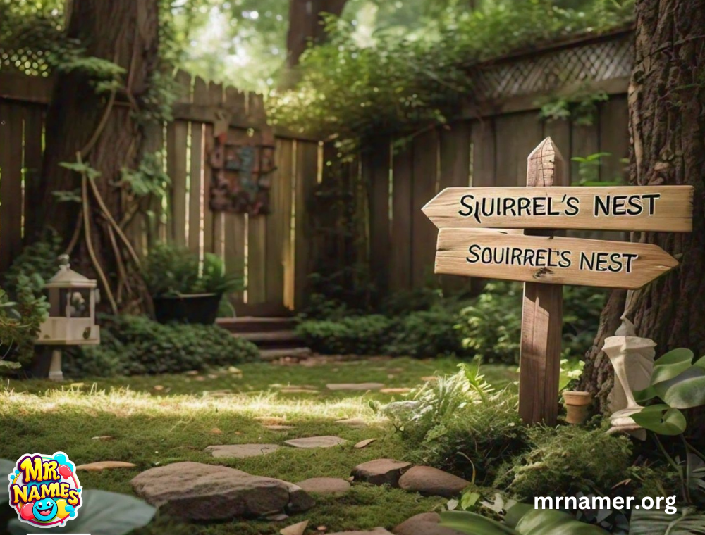 Funny Backyard Names for Relaxing Retreats