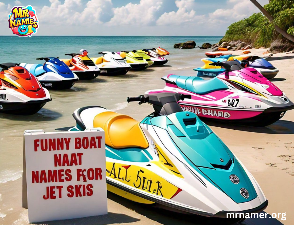 Funny Boat Names for Jet Skis: Add Some Fun to Your Water Adventures