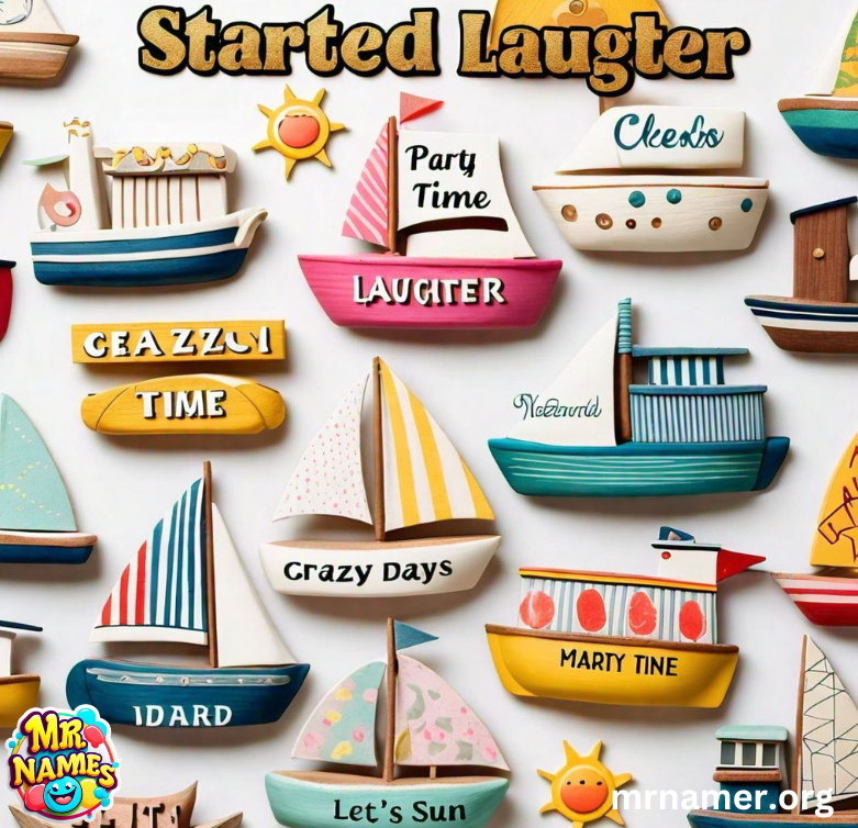 Funny Boat Names for Party Boats: Get the Celebration Started with Laughter