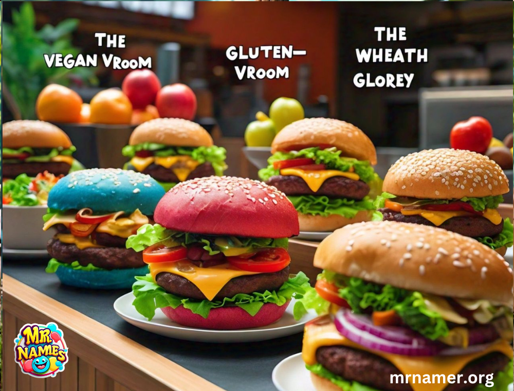 Funny Burger Names for Healthy Options