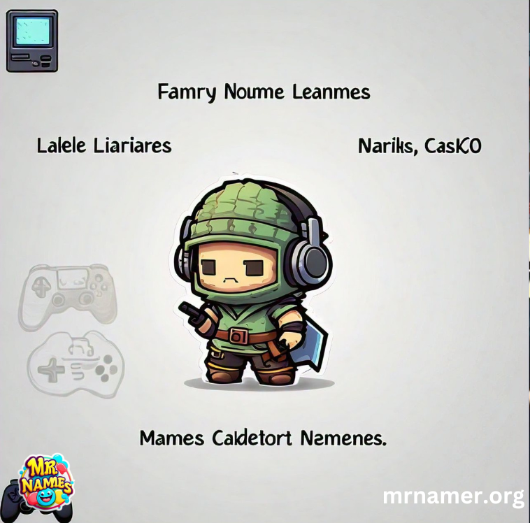 Funny CSGO Names with Video Game References