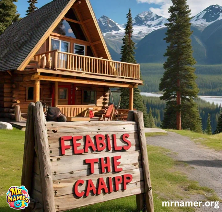 Funny Cabin Names