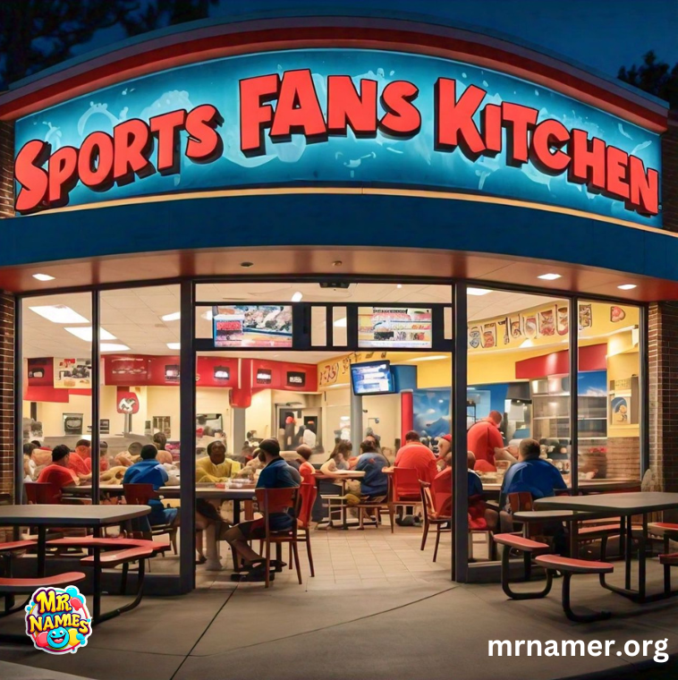 Funny Cafeteria Names for Sports Fans