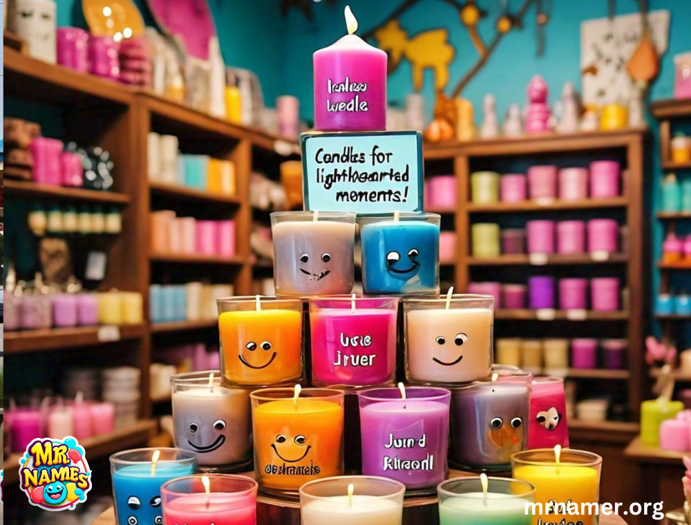 Funny Candle Names Inspired by Animals