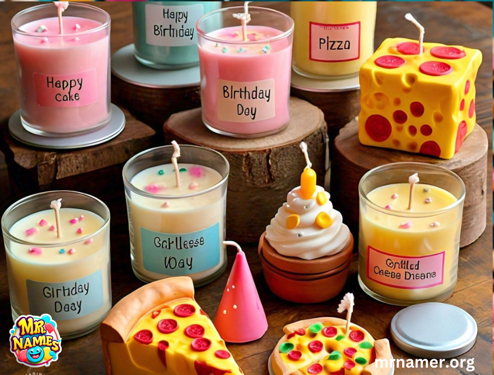 Funny Candle Names Inspired by Food