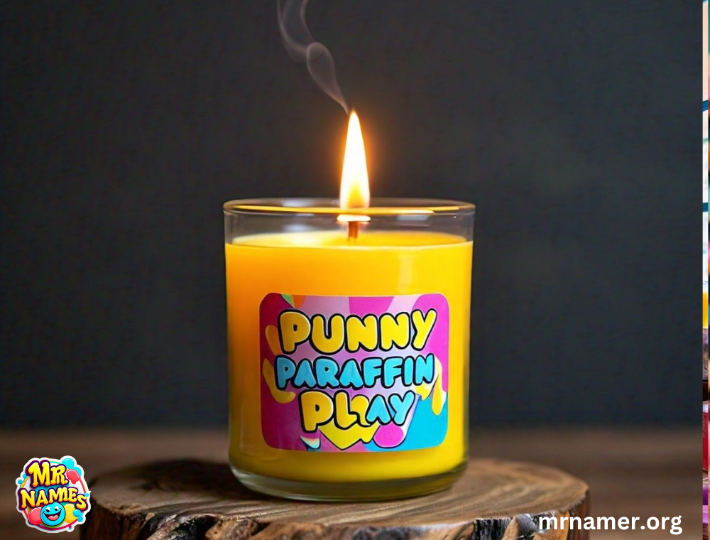 Funny Candle Names: Punny Paraffin Play