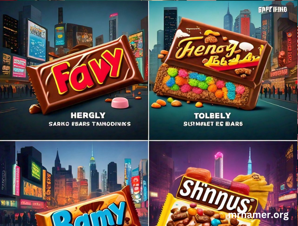 Funny Candy Bar Names World Tour