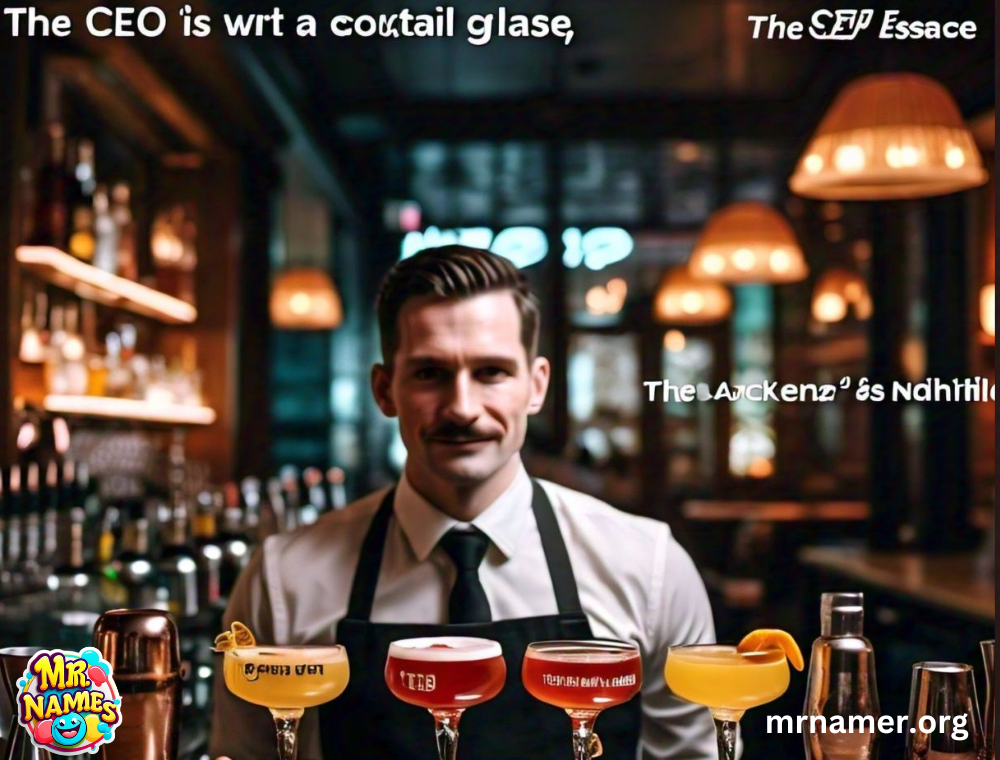 Funny Cocktail Names Inspired by Occupation