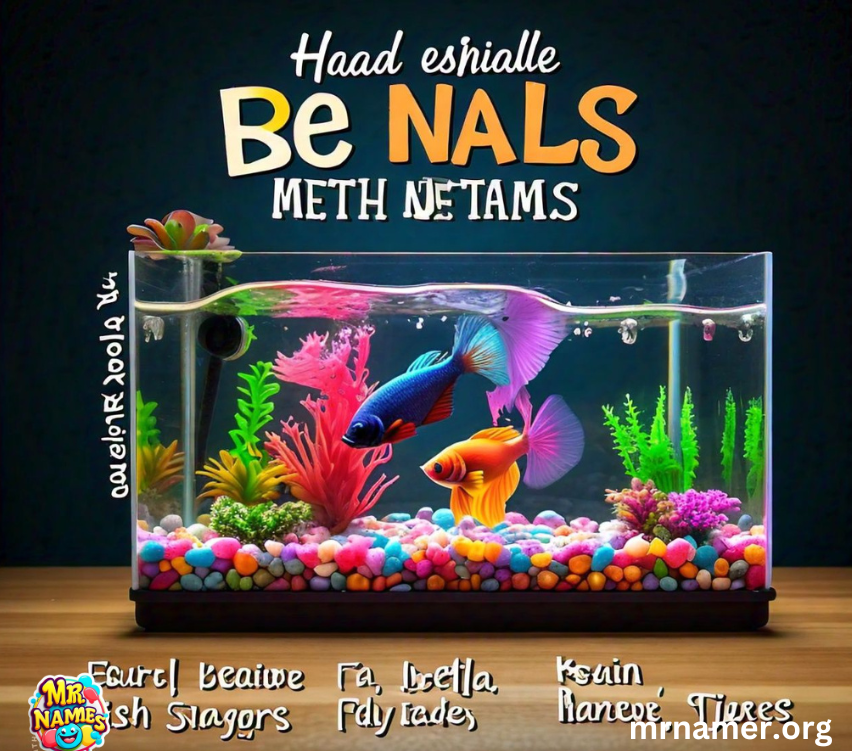 Funny Fish Names Inspired by Betta Behavior, Fin Types, Tank Accessories