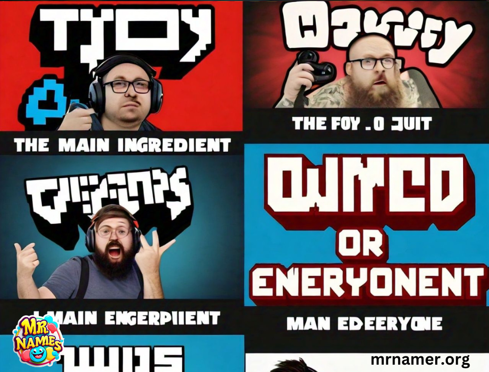 Funny Twitch Names for Gamers