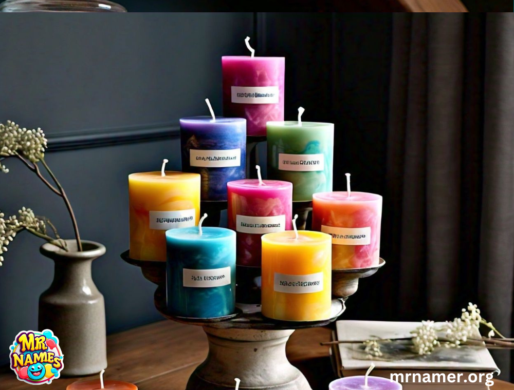 Funny candle names inspired by weather