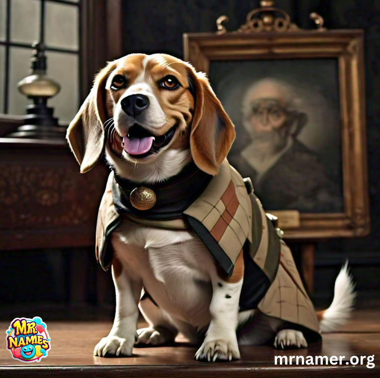 Historical Figure-Inspired Funny Beagle Names