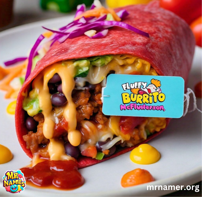 Kid-Friendly Funny Burrito Names