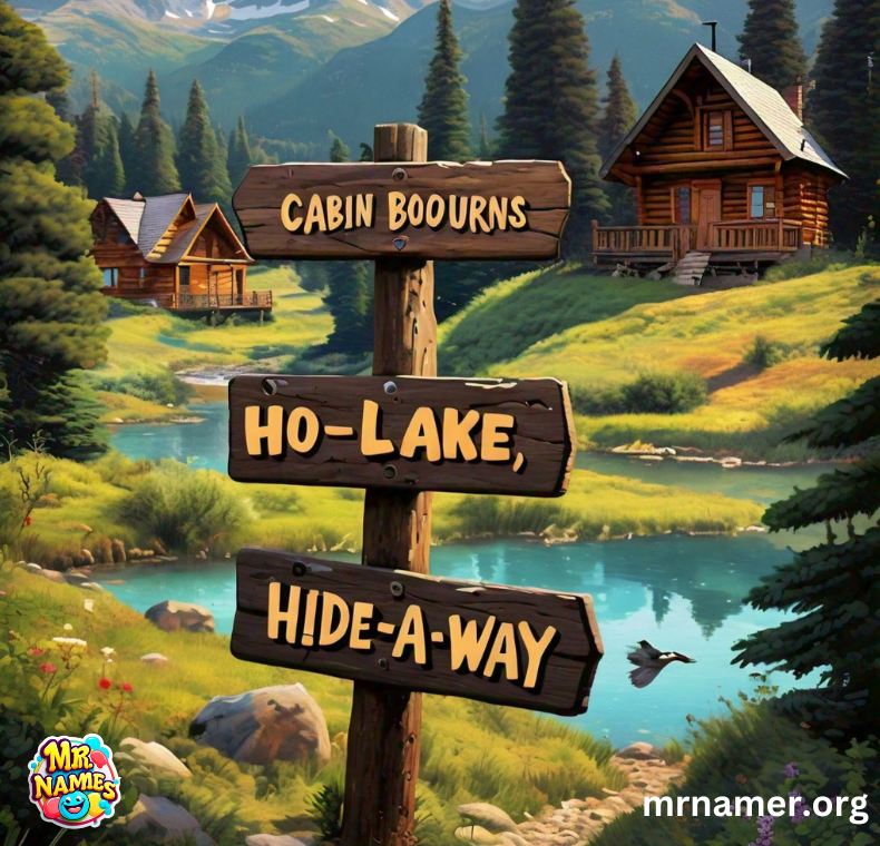 Pun-Filled Funny Names for Cabins