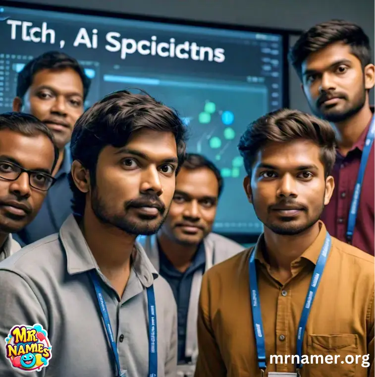 AI Specialists' Tech Team Names