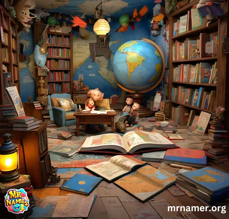 Children's Literature Whimsical Reading Room Names