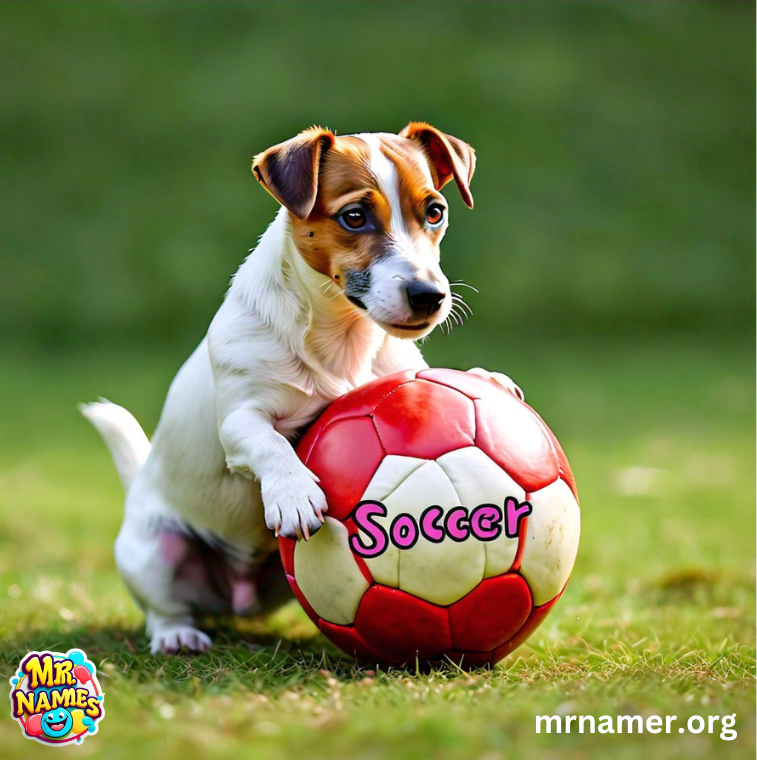 Comedic Jack Russell Names Based on Sports