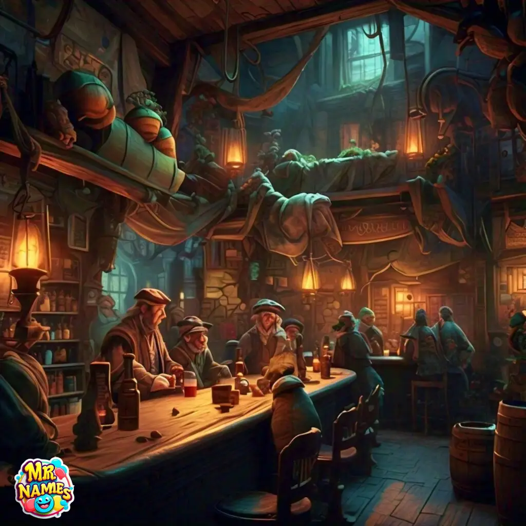 Eccentric Tavern Names Inspired by Video Games