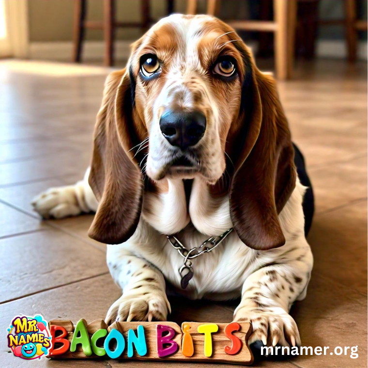 Funny Basset Hound Names Based on Food