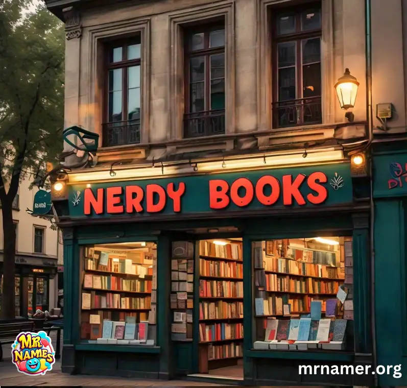 Funny Bookstore Names