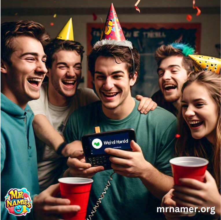 Funny Prank Call Names for College Parties