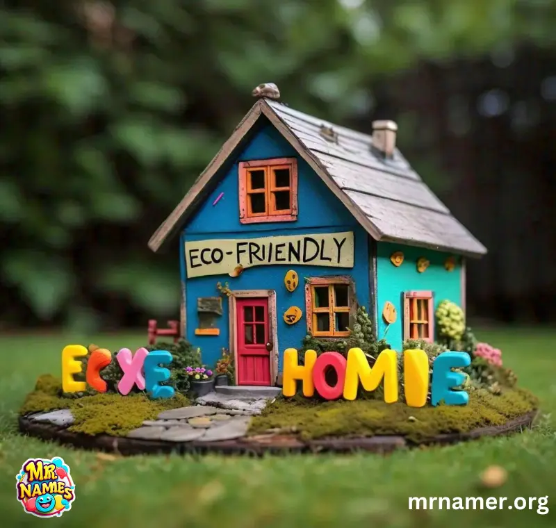 Funny Tiny House Names for Eco-Friendly Homes