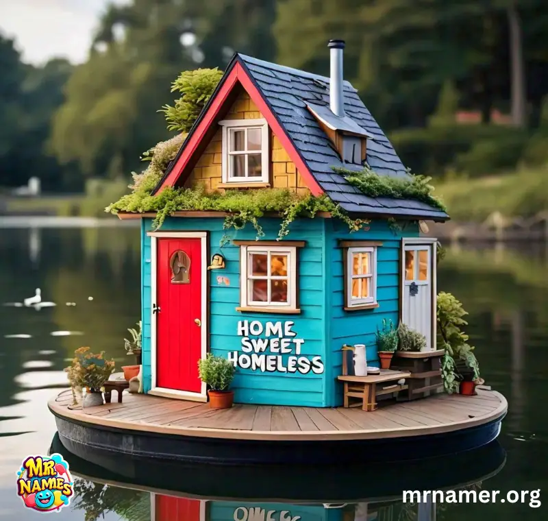 Funny Tiny House Names for Floating Homes