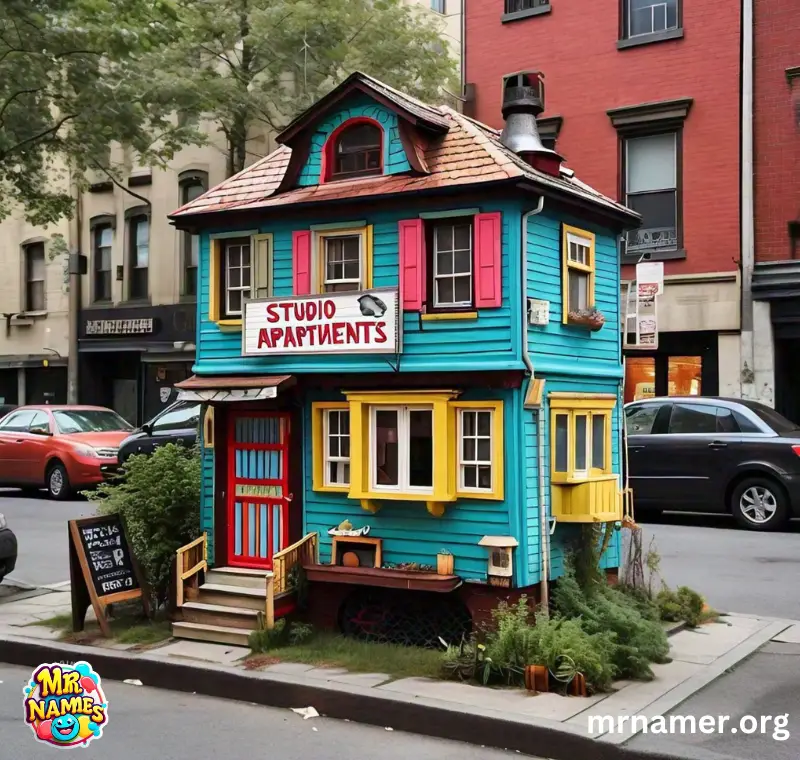 Funny Tiny House Names for Studio Apartments