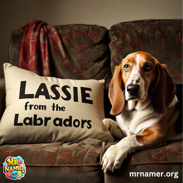 Humorous Basset Hound Names Inspired by Movies