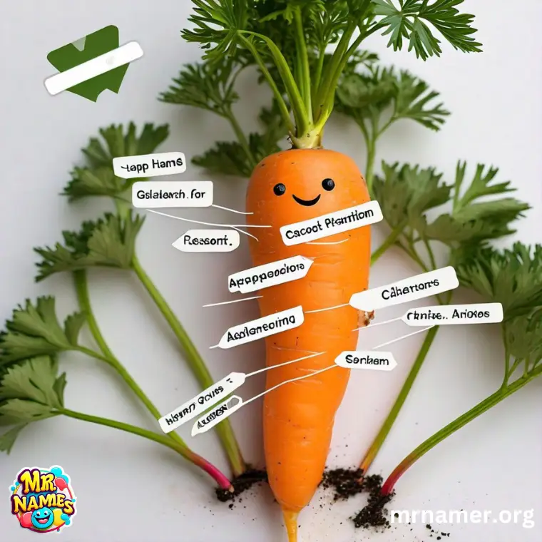 Humorous Carrot Labels for Gardens