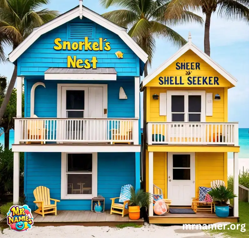 Humorous Tiny House Names for Beach Houses