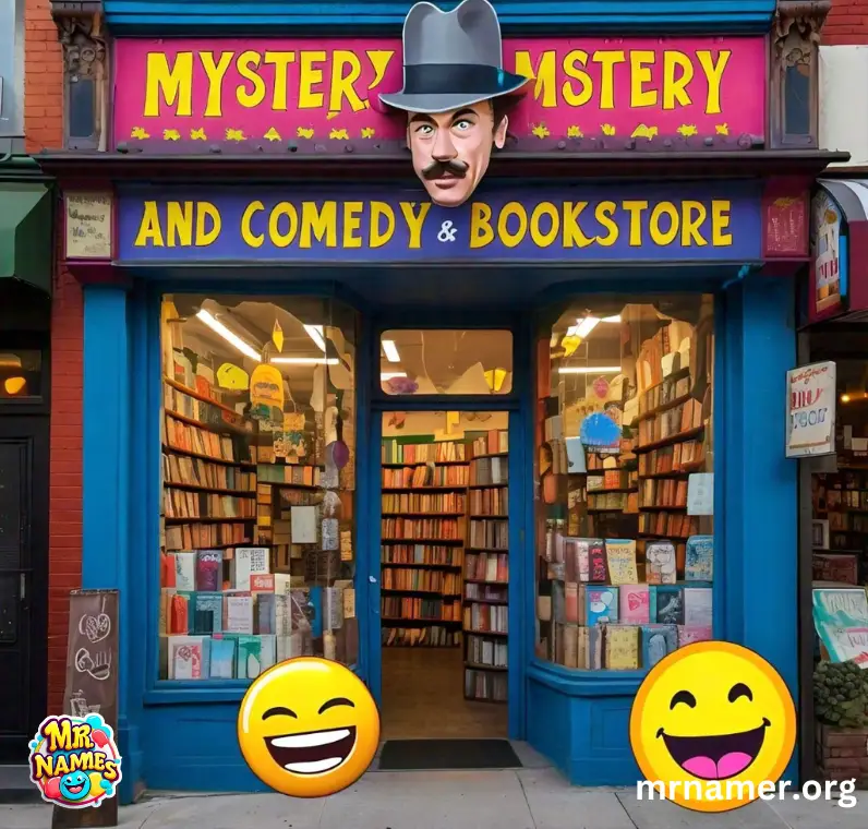 Mystery and Comedy Bookstore Names