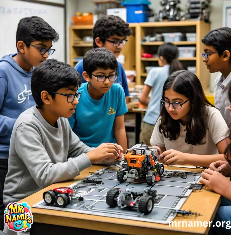 Robotics Group Name Ideas for STEM Clubs