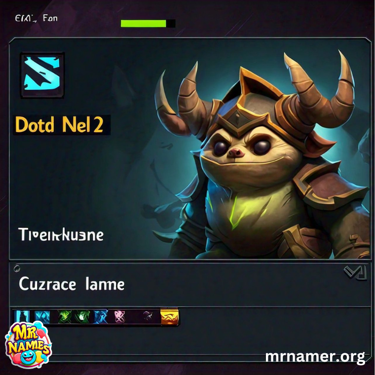 Funny Dota 2 Names