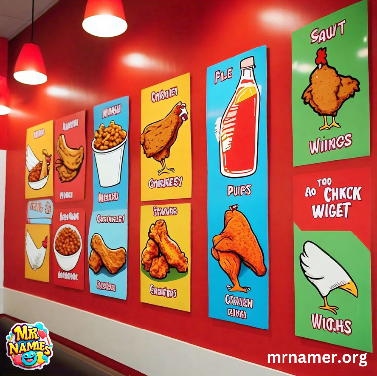 Funny Fast-Food Names for Chicken Wings