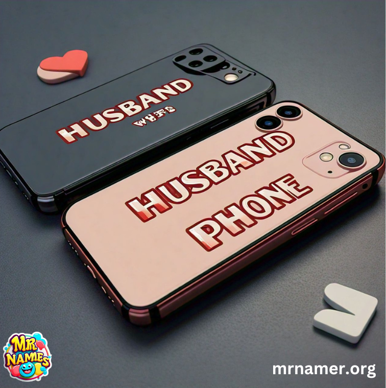 Funny Phone Names for Couples