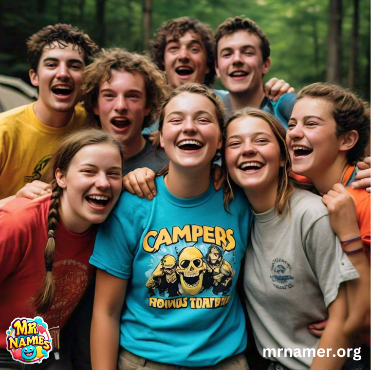 Funny Powerful Youth Group Names for Campers