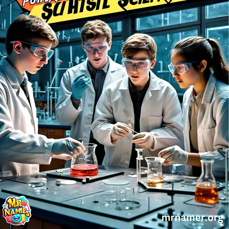 Funny Powerful Youth Group Names for Science Teams