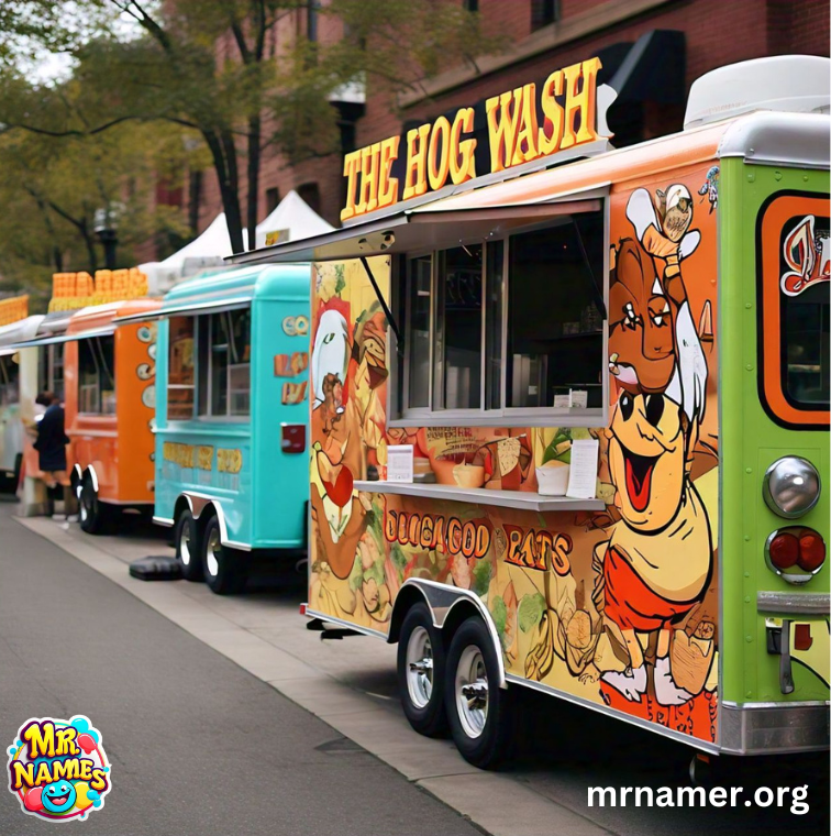 Funny Restaurant Names for Food Trucks