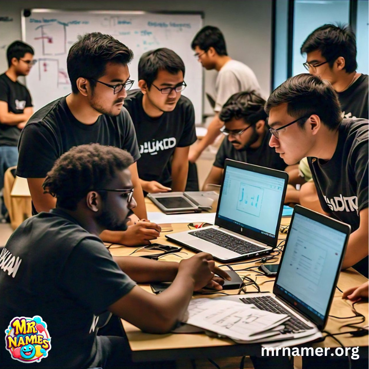 Hackathon Team Names Tech-Themed